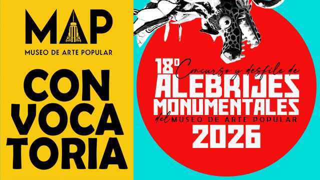 Banner convocatoria 18° Desfile y Concurso de Alebrijes Monumentales del MAP